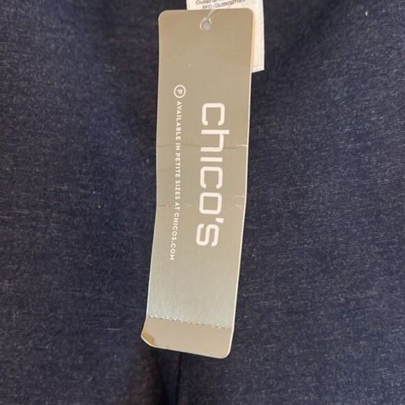 Chico’s Juliet the ultimate fit  Ankle Pants Size 3 navy - Picture 9 of 13